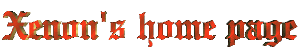 XENON'S HOME PAGE